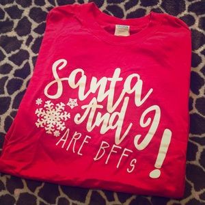 Santa/Teacher Tee